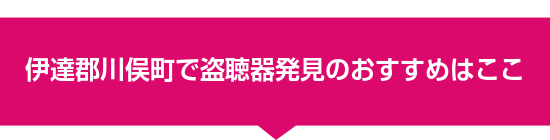 伊達郡川俣町で盗聴器発見のおすすめはここ