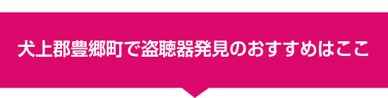犬上郡豊郷町で盗聴器発見のおすすめはここ