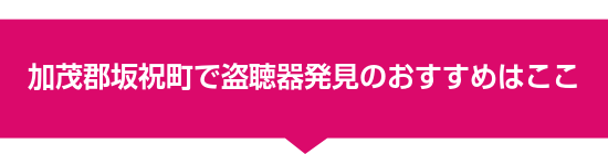 加茂郡坂祝町で盗聴器発見のおすすめはここ